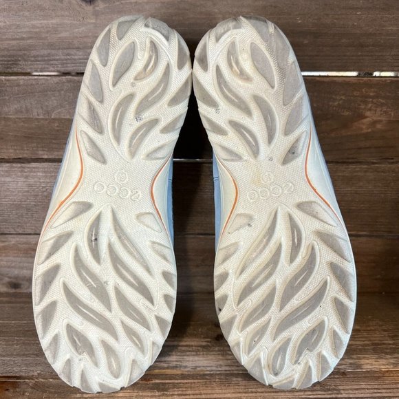 Womens Ecco Arizona Ballet Light Blue Slip On Flats Shoes Size 38 US 7-7.5 M GUC - Picture 6 of 7